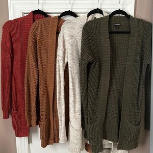 Express Chunky Knit Cardigan